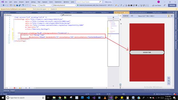 Xamarin forms previewer как включить в visual studio